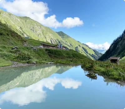 Baumgart Alm bei Bach