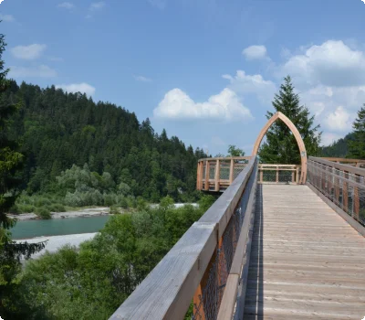 Lechweg Abschnitt 15 Pflach-Füssen