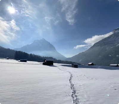 Winter Stanzach Lechtal Ulses